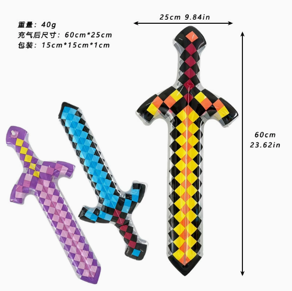 Checkered sword