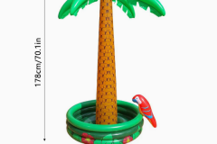 Parrot coconut tree ice bucket